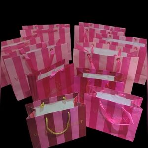 10 Victoria's Secret empty Gift Bags